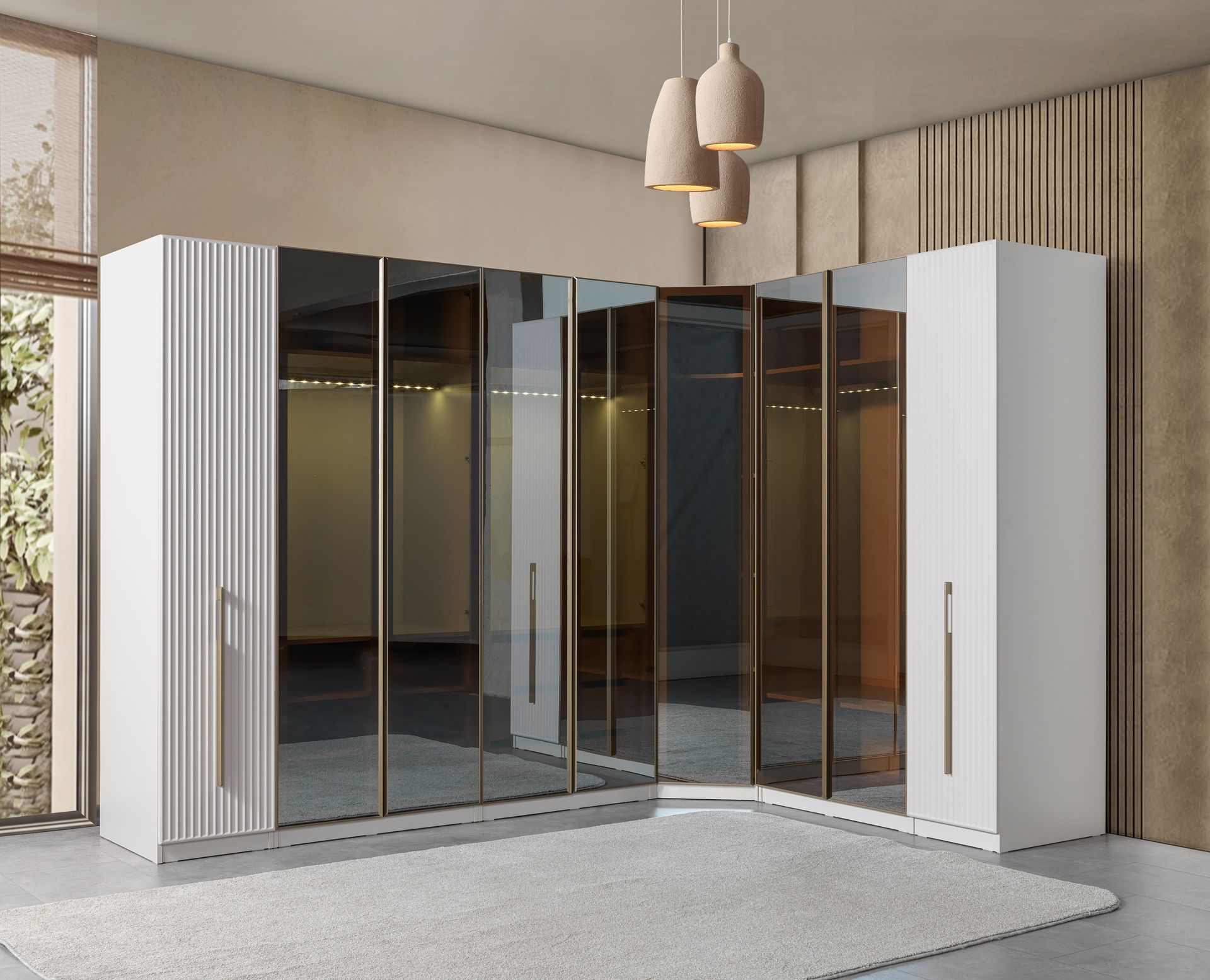 Aden Köşe Dolap Modülleri